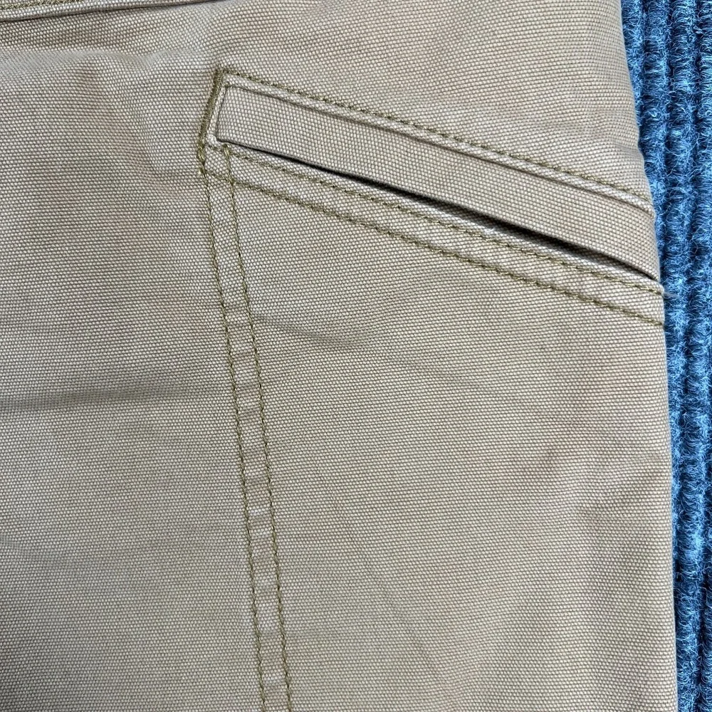 Carhartt Rugged Flex Relaxed Fit Canvas Work Shorts Mens 36 Brown Casual New